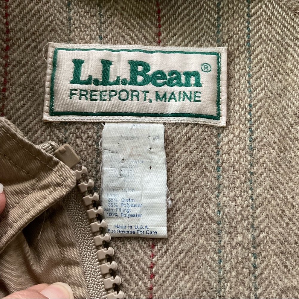 VTG LL Bean Wool Lined Long Parka Coat 
# 2595
MADE IN USA
Men’s XXL 
Tan/Khaki - Picture 4 of 8